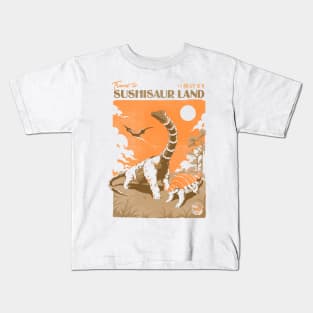 Sushisaur Land Kids T-Shirt